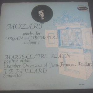 Mozart Organ Works : Marie-Claire ALAIN / Paillard  Westminster  XWN 19090 LP