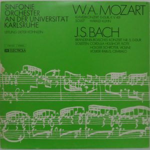 Mozart – Piano Concerto HARALD KUHN / Bach – Brandenburg Concerto no. 5 Hulshoff