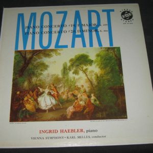 Mozart – Piano Concerto No. 19 & 20 Ingrid Haebler , Karl Melles . Vox lp 1958