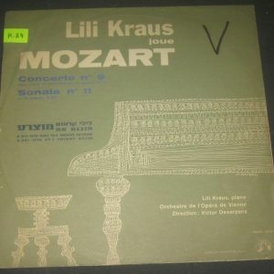 Mozart Piano Concerto / Sonata  Lili Kraus / Victor Desarzens MMS-2191 lp