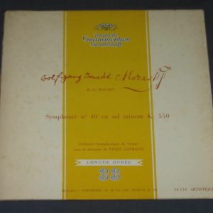 Mozart  Symphonie No. 40 DGG 16 114 10″  tulip Lehmann