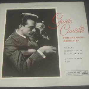 Mozart  Symphony 29 / Musical Joke Guido Cantelli HMV JALP 1461 LP