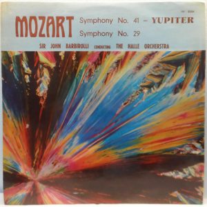Mozart – Symphony No. 41 Jupiter & No. 42 LP Barbirolli The Halle Orchestra