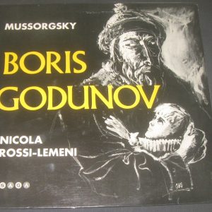 Mussorgsky ‎- Boris Godunov Nicola Rossi-Lemini George Singer Saga XID 5174 LP
