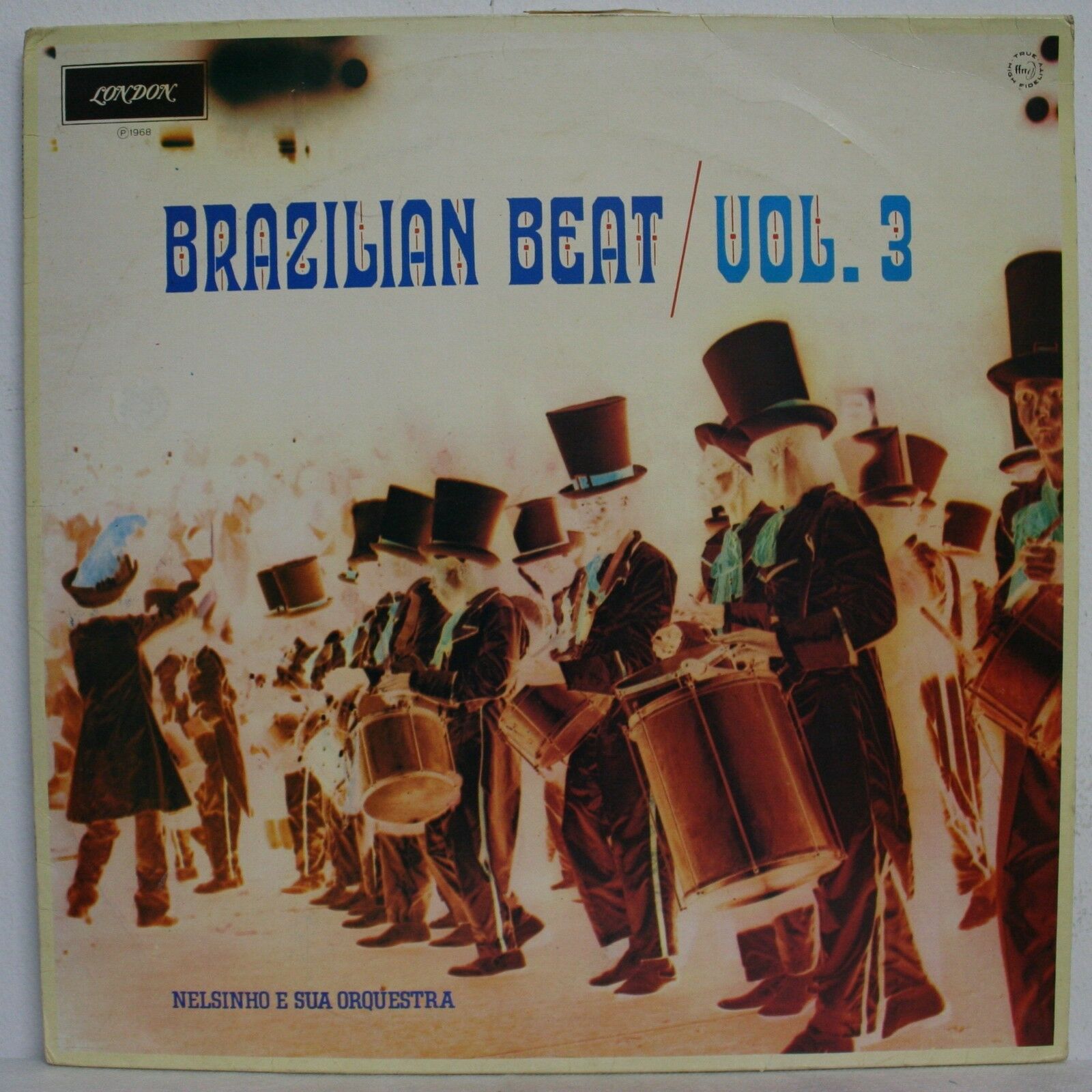 Nelsinho E Sua Orquestra – Brazilian Beat Vol. 3 LP 1968 Latin Samba Brazil