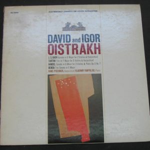 Oistrakh / Pischner / Yampolski : Bach – Tartini – Handel – Benda . Heliodor lp