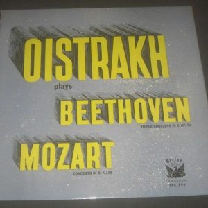 Oistrakh Plays Beethoven Mozart Golovanov Knusevitsky Oborin Period SPL 590 LP
