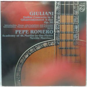 Pepe Romero / Academy of St. Martin-In-The-Fields GIULIANI – Guitar Concerto LP