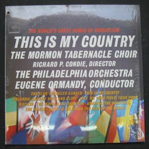 Richard Condie , Eugene Ormandy , The Mormon Tabernacle Choir  Columbia lp