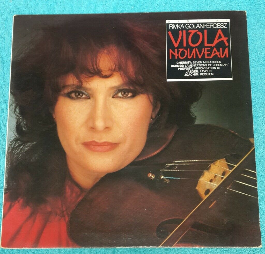 Rivka Golani-Erdesz :  Viola Nouveau Recital Centrediscs CMC 0883 LP EX Rare !