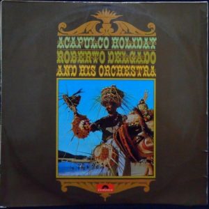 Roberto Delgado and his Orchestra – ACAPULCO HOLIDAY LP latin folk Israel press
