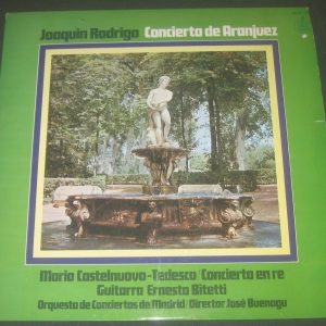 Rodrigo Concerto de Aranjuez / Tedesco Concerto – Bitetti Buenagu Hispa VOX LP