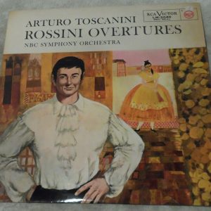Rossini Overtures  Toscanini RCA LM-2040 ED1 lp EX