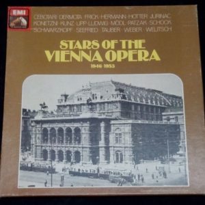SCHOCK SCHWARZKOPF Etc EMI HMV RLS 764 Stars Of The Vienna Opera 1946-1953 3 LP