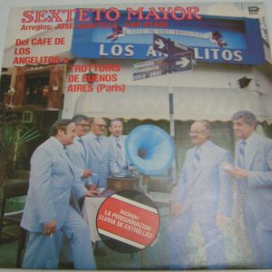 SEXTETO MAYOR Del Cafe De Los Angelitos LP 1983 Argentina Folk Tango EMI 6525