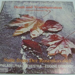 STRAUSS – Death and Transfiguration Philadelphia Orch. ORMANDY COLUMBIA P 14130