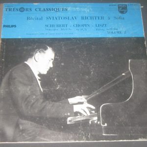 Schubert / Chopin / Liszt – Sviatoslav Richter Piano Philips L 77.415 L lp