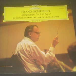 Schubert Symphonies Nos. 1 & 2 Karl Böhm DGG 2530216 LP EX