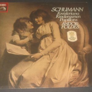 Schumann Kreisleriana , Kinderszenen , Papillons  Foldes – Piano  HMV EMI LP EX