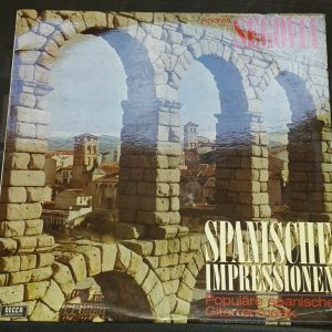 Segovia ‎- Spanische Impressionen Guitar  Decca SLK 86 030-P lp EX