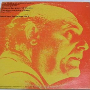 Solti Chicago Sym Orch BEETHOVEN SYMPHONY NO. 9 Private pressing