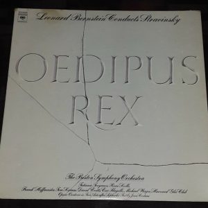 Stravinsky – Oedipus Rex Leonard Bernstein Columbia M 33999 lp EX