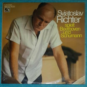 Svjatoslav Richter Spielt Beethoven Und Schumann HMV 1C 187-50 340/41 2 LP EX