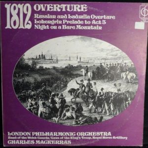 TCHAIKOVSKY Overture 1812 GLINKA Russlan & Ludmila LONDON PHILHARMONIC MACKERRAS