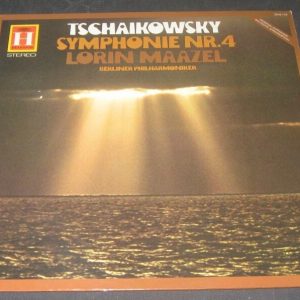 TCHAIKOVSKY Symphony No. 4 Lorin Maazel Heliodor 2548 176 lp EX
