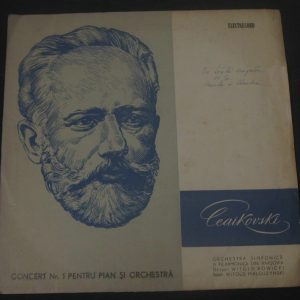 Tchaikovsky Piano Concerto No 1 MALCUZYNSKI / ROWICKI Electrecord ECE 0104 lp