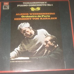 Tchaikovsky Piano Concerto No. 1 Weissenberg Karajan EMI ASD 2576 LP