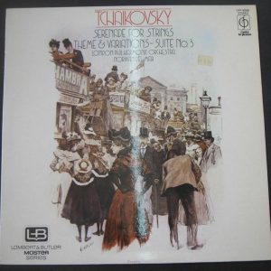 Tchaikovsky Serenade For Strings Themes & Variations Suite Del Mar CFP 40300 lp