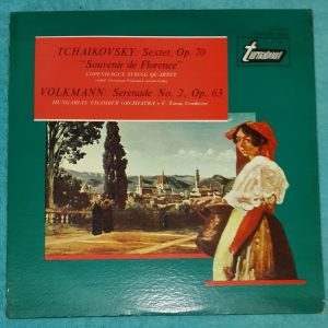 Tchaikovsky Sextet Volkmann Serenade Copenhagen String Quartet Turnabout LP