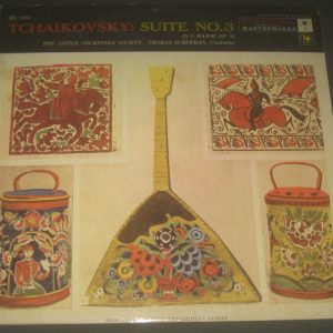 Tchaikovsky Suite No. 3 Little Orchestra Society Scherman Columbia ML 5256 lp EX