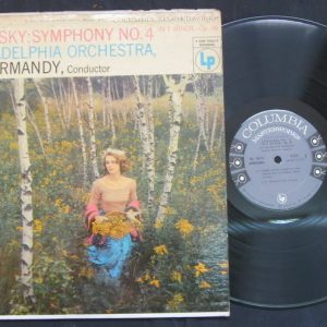 Tchaikovsky Symphony no 4 ORMANDY  COLUMBIA 6 EYE lp Mono