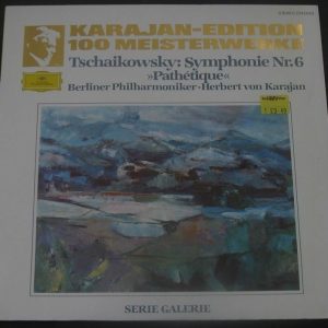 Tchaikovsky Symphony no. 6 Pathétique Karajan DGG 2543049 lp + Gallery Insert EX