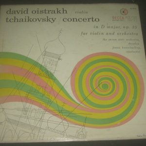Tchaikovsky Violin Concerto Oistrakh Konwitschny art Blanca DECCA DL 9755 lp