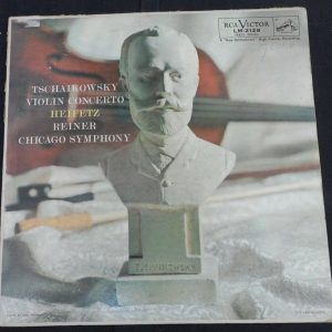 Tchaikovsky Violin Concerto Reiner Heifetz RCA LM 2129 1957 lp
