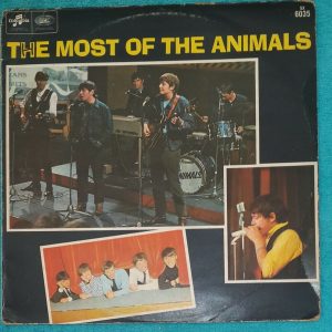 The Animals ‎- The Most Of The Animals  Columbia SX 6035 Israeli LP Israel