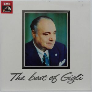 The Best Of Gigli LP EMI HMV ALP 1681 Pagliacci Rigoletto Tosca La Boheme