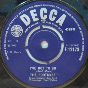 The Fortunes – You’ve Got Your Troubles / I’ve Got To Go 7″ Single UK Rock 1965