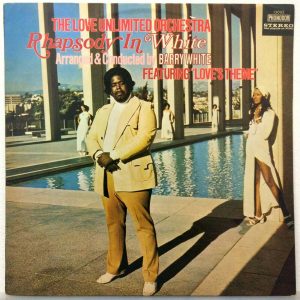 The Love Unlimited Orchestra – Rhapsody In White LP Barry White Rare Israel prs
