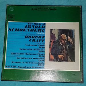 The Music Of Arnold Schoenberg Robert Craft Columbia M2S 694 2 LP Box EX
