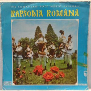 The Romanian Folk Music Ensemble – Rapsodia Româna LP World Music Electrecord