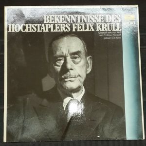 Thomas Mann reads Felix Krull DGG 2571127 lp EX