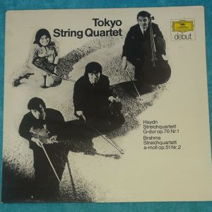 Tokyo String Quartet Haydn Brahms DGG 2555 005 LP EX