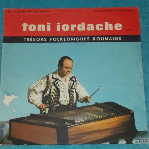 Toni Iordache ‎– Un Virtuose Du Cymbalum LP Romania  Folk