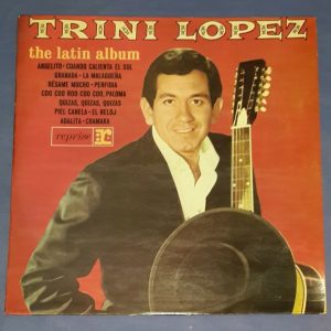 Trini Lopez – The Latin Album  Reprise R-6125 1st Press Israel LP ED1