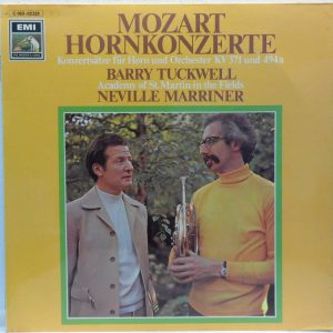 Tuckwell / Academy Of St. Martin-in-the-Fields Mozart – Horn Concertos HMV LP