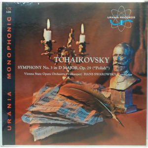 Urania Mono UX 126 VIENNA STATE / SWAROWSKY  Tchaikovsky – Symphony no. 3 Polish